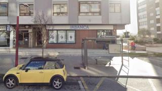 Sucursal bancaria de Abanca en la calle Martínez Garrido.