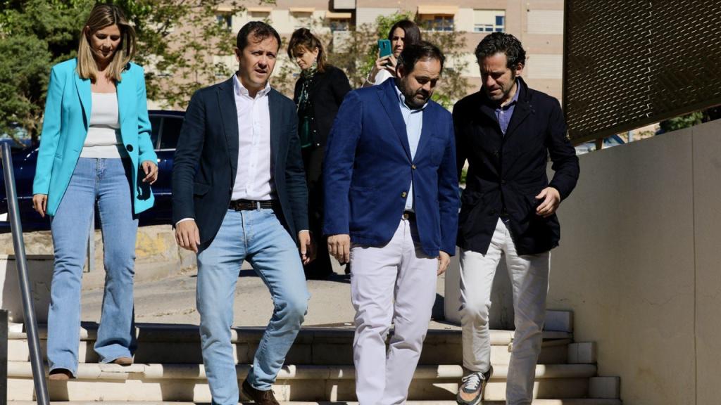 Carolina Agudo, Carlos Velázquez, Paco Núñez y Borja Sémper