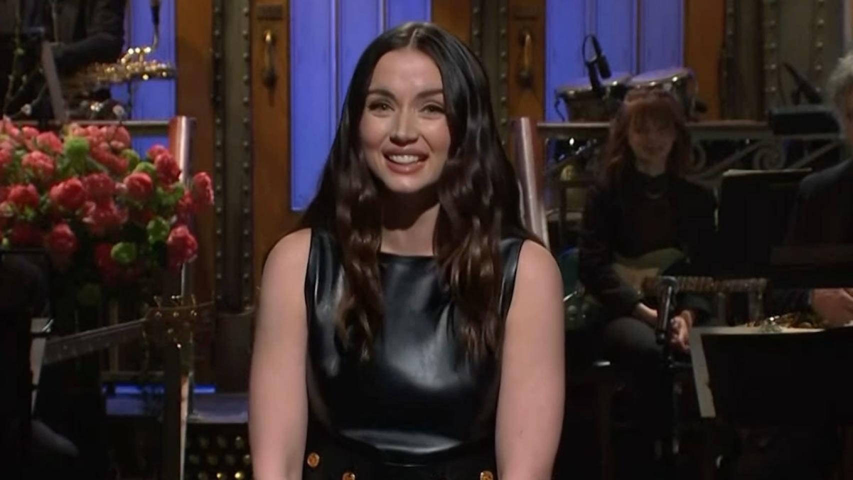 Ana de Armas en 'Saturday Night Live'.