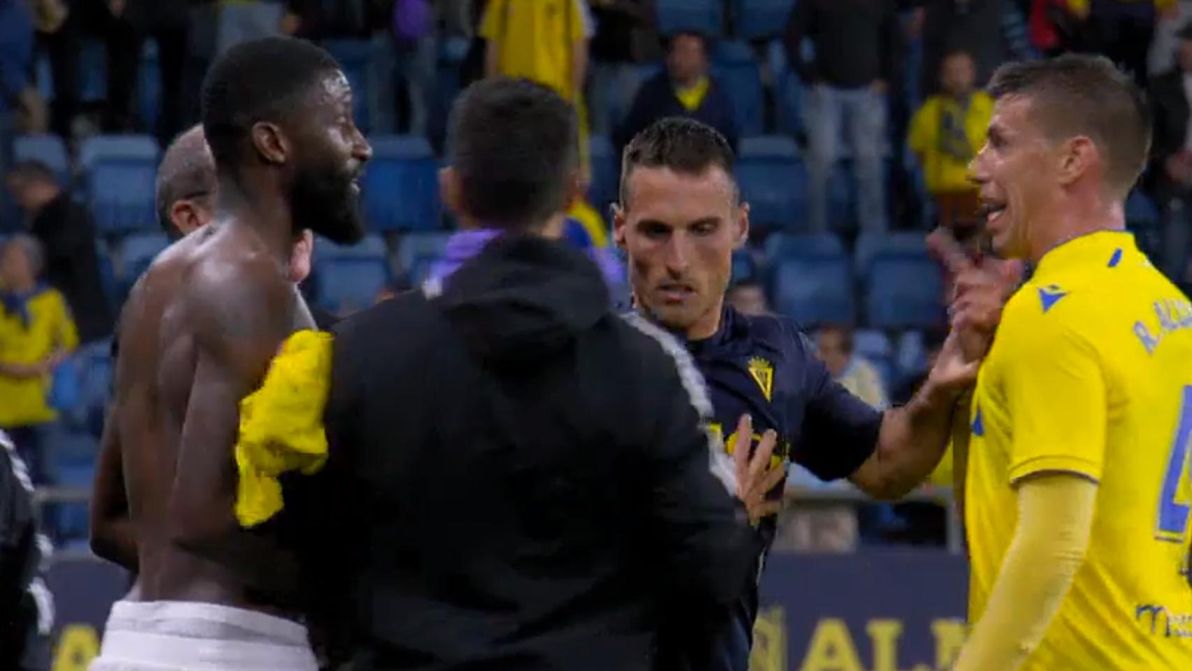 Alcaraz se encara con Rüdiger