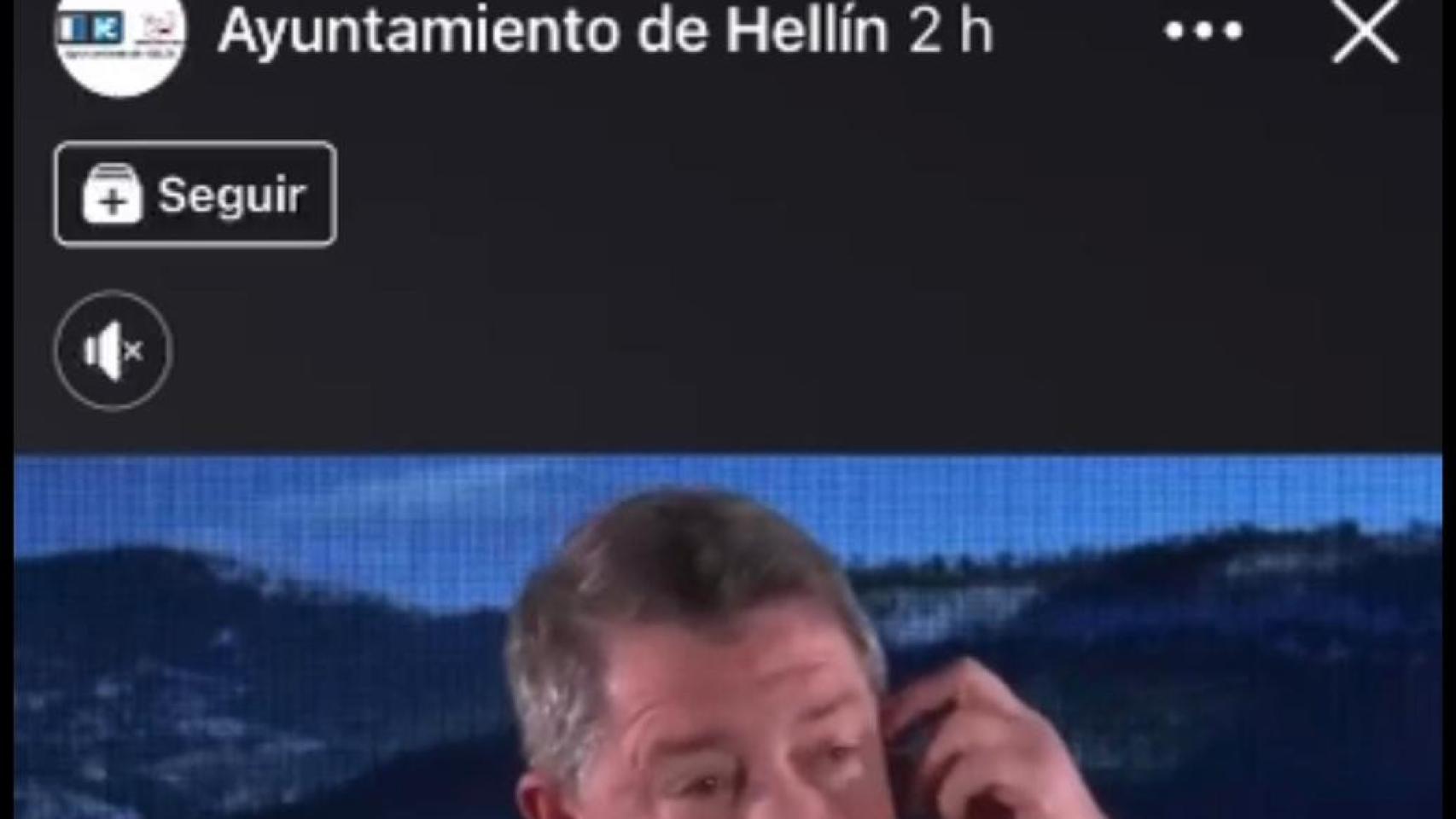 Imagen parcial del vídeo denunciado por el Partido Popular