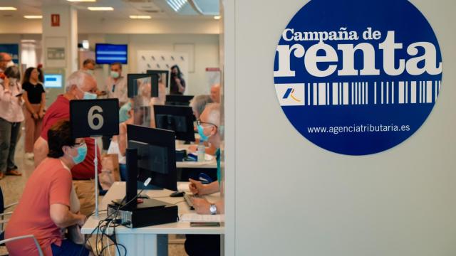 Una oficina de la Agencia Tributaria.