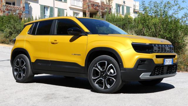 Versión probada del Jeep Avenger en su versión eléctrica.