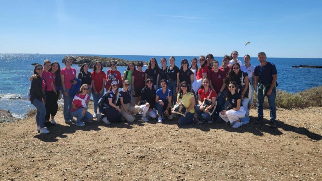 La isla de Tabarca ha recibido a las damas de honor este sábado.