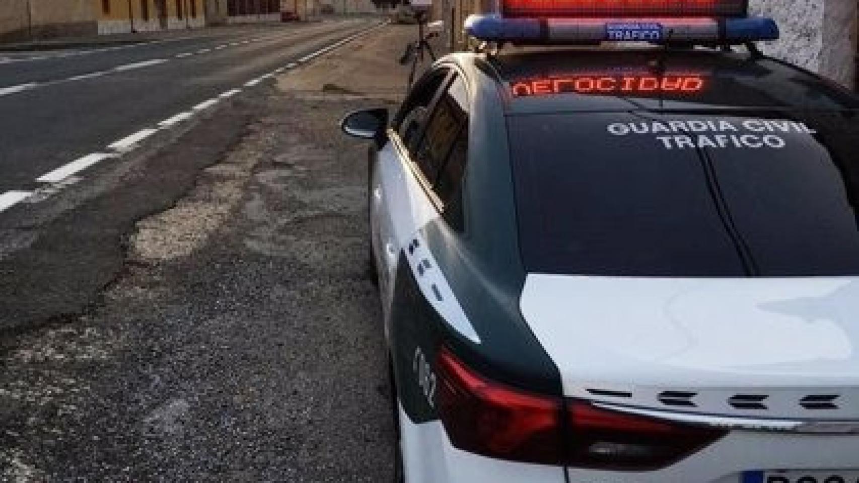 Un coche radar de la Guardia Civil.