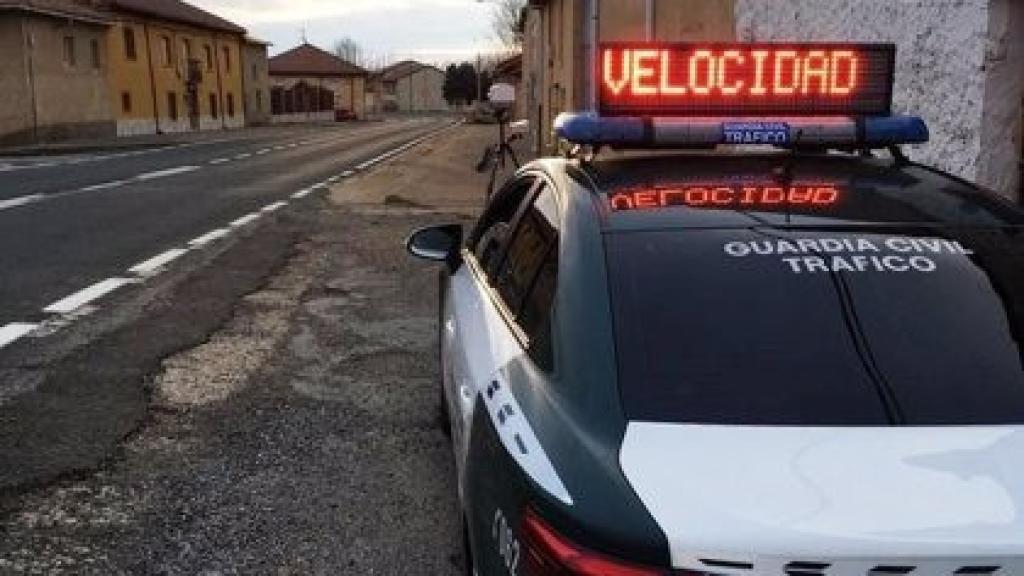Un coche radar de la Guardia Civil.