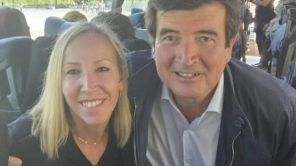 Eva Ferri junto con Fernando Giner.