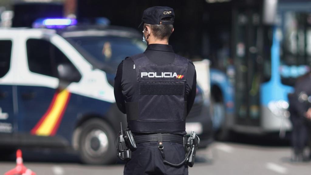 Un agente de la Policía Nacional, en imagen de archivo.