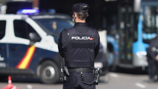 Un agente de la Policía Nacional, en imagen de archivo.