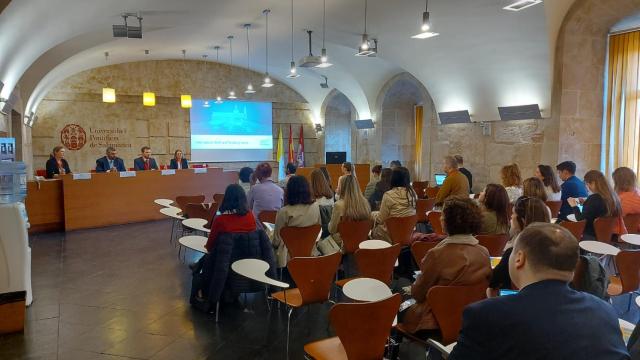 Asistentes en el Aula de Grados de la UPSA