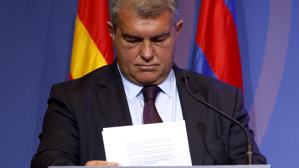 Joan Laporta comparece para explicar el 'caso Negreira'