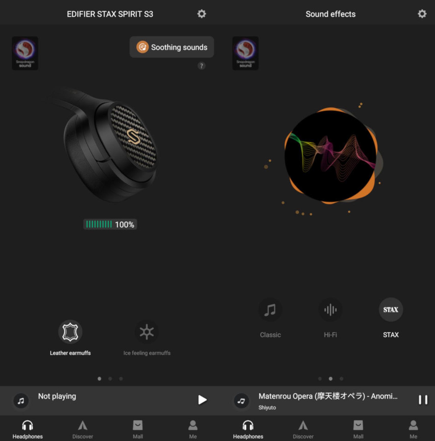 La app de Edifier permite cambiar el sonido de los S3 a nuestro gusto