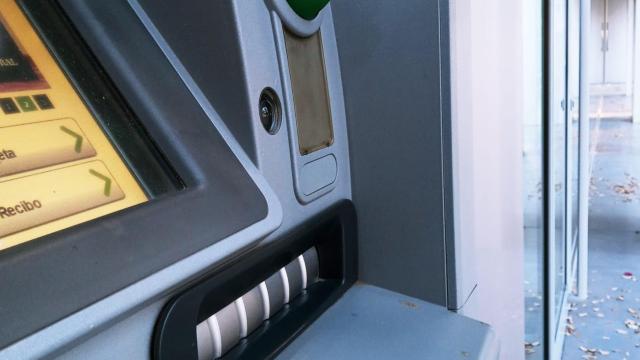 Imagen de recurso de un cajero automático.