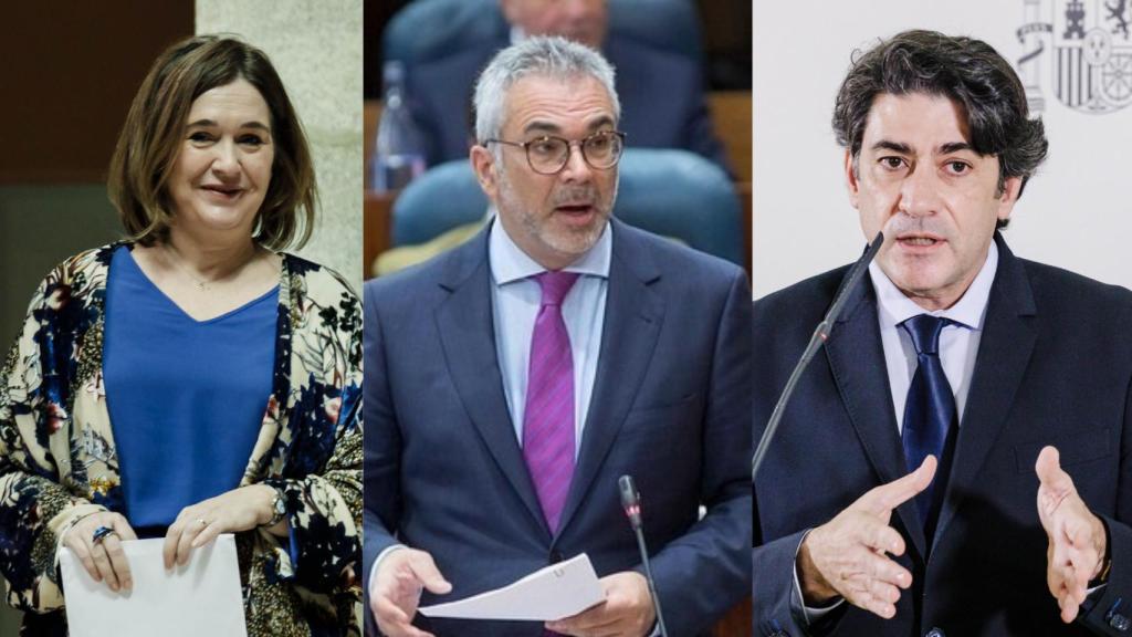 Marta Rivera de la Cruz, Carlos Izquierdo y David Pérez.