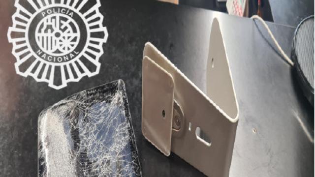 Destrozos ocasionados en un gimnasio de Salamanca