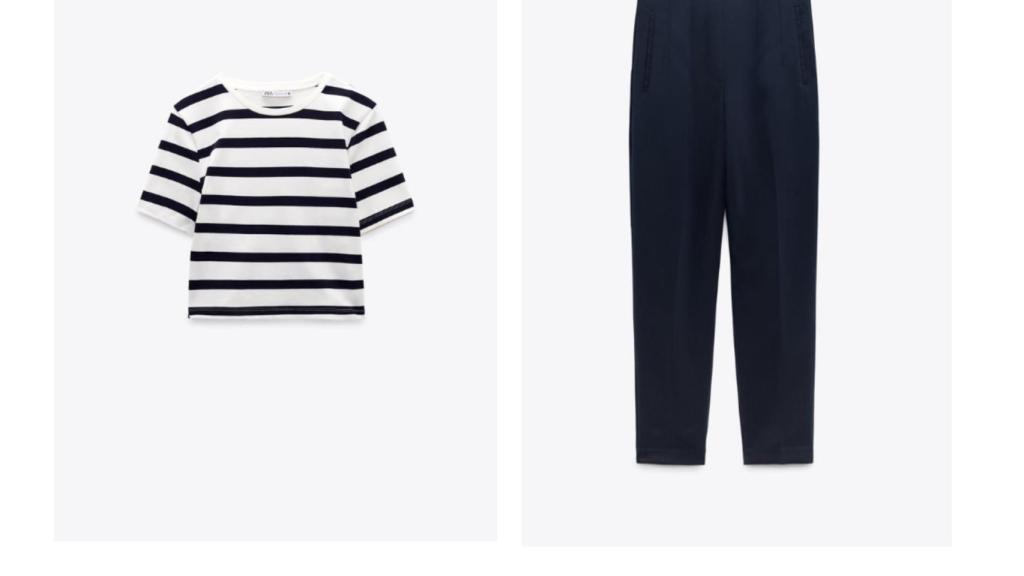 Camiseta y pantalón de Zara