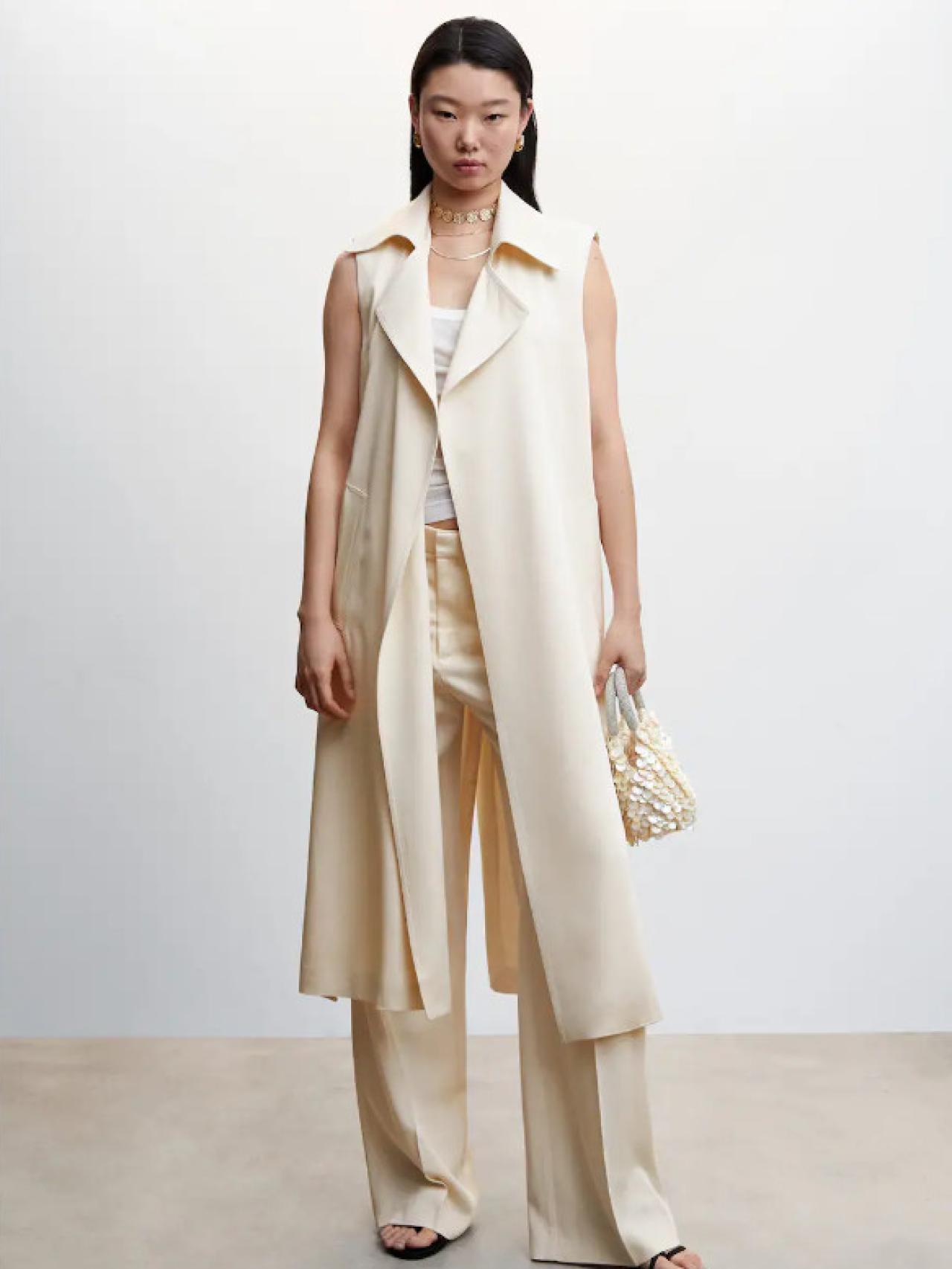 Conjunto chaleco y pantalón de Mango