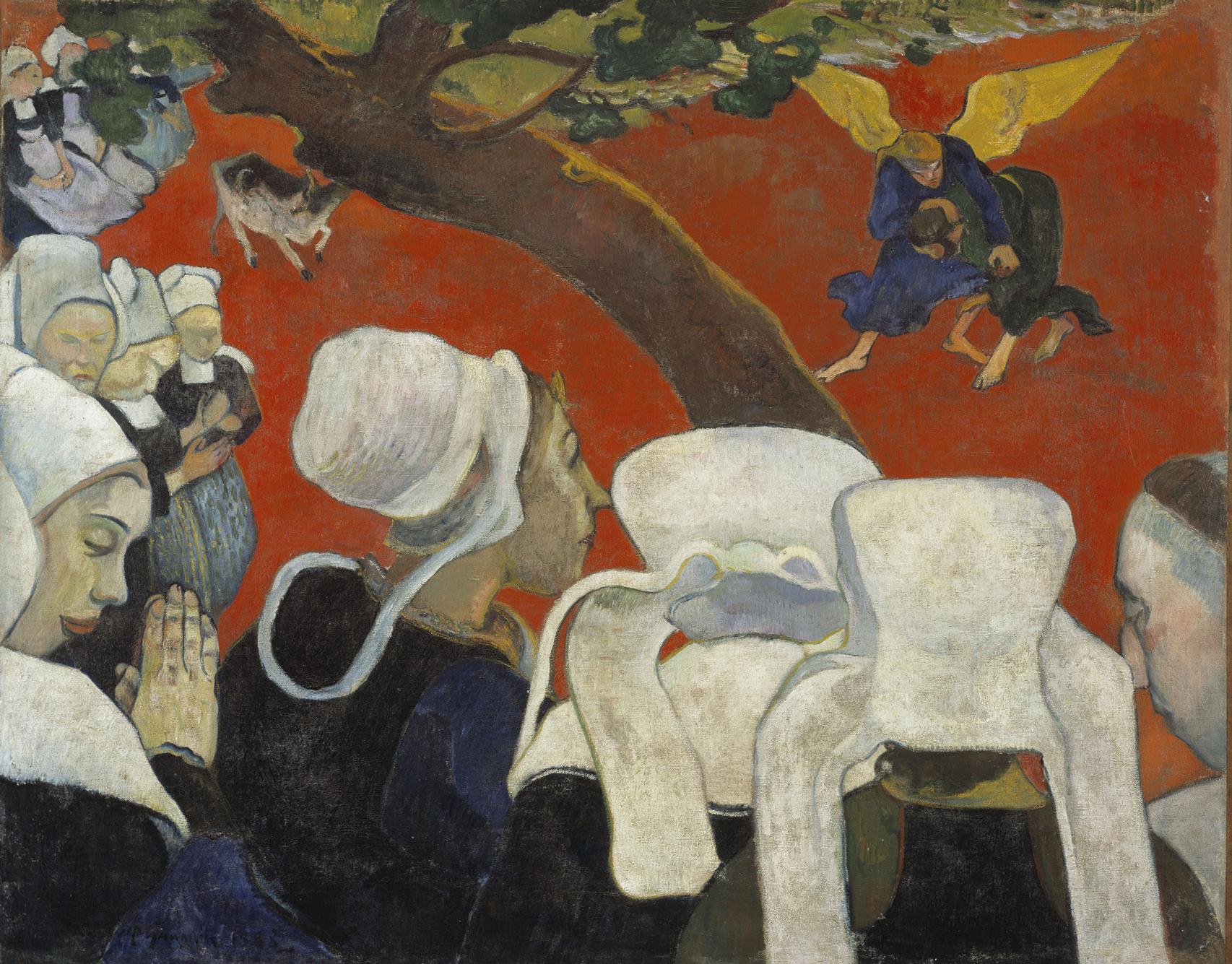 Paul Gauguin: 'Visión tras el sermón', 1888. © National Galleries of Scotland