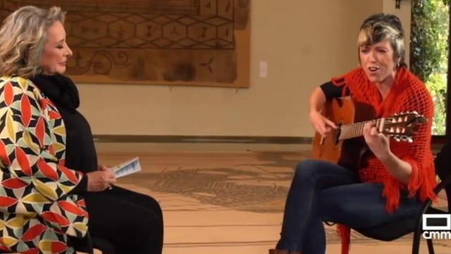 Esther Esteban y Karmento en un momento de Las cosas de mi vida.