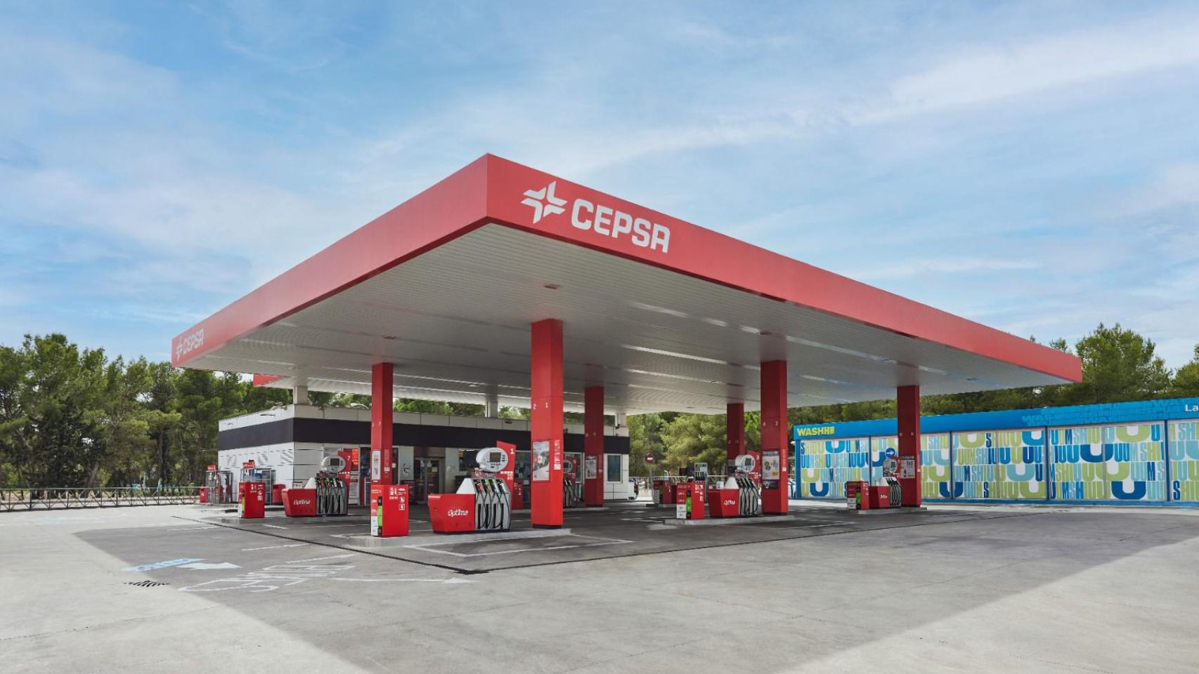 Estación de servicios de Cepsa