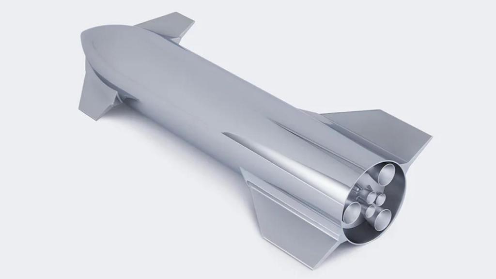 Maqueta de Starship