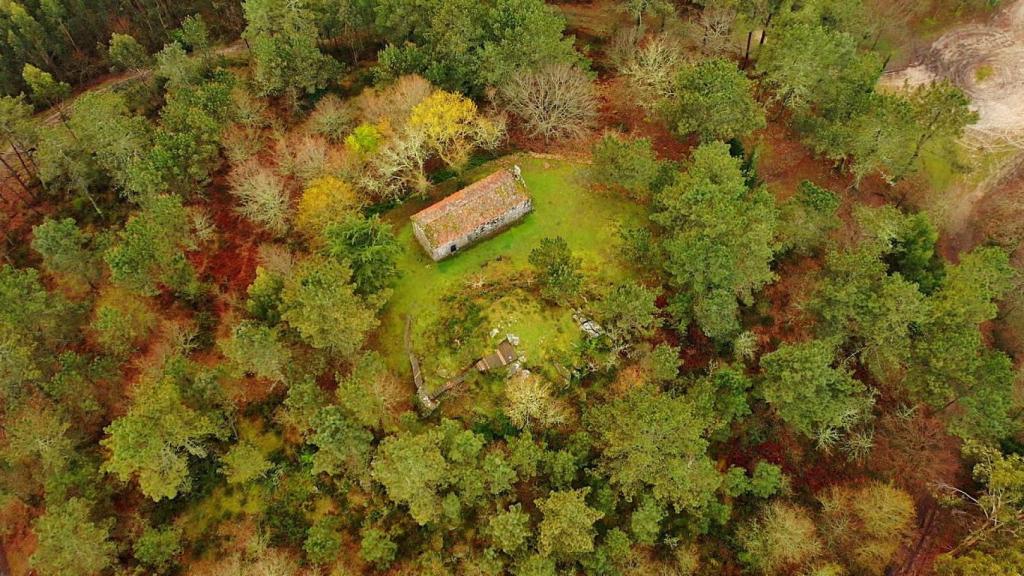 Castro de Penalba y Pedra da Serpe. Foto: Concello de Campo Lameiro