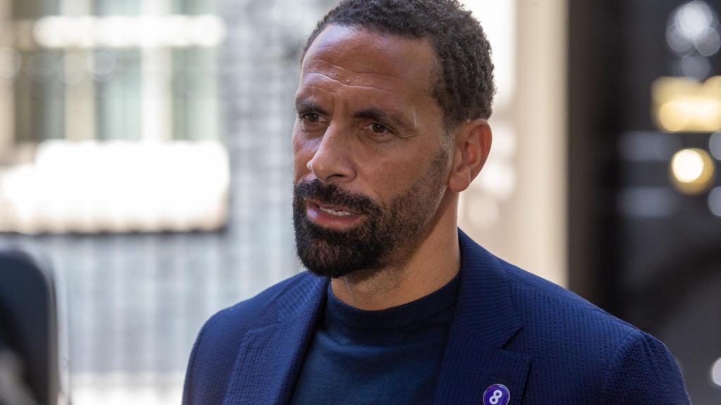Rio Ferdinand, en un acto