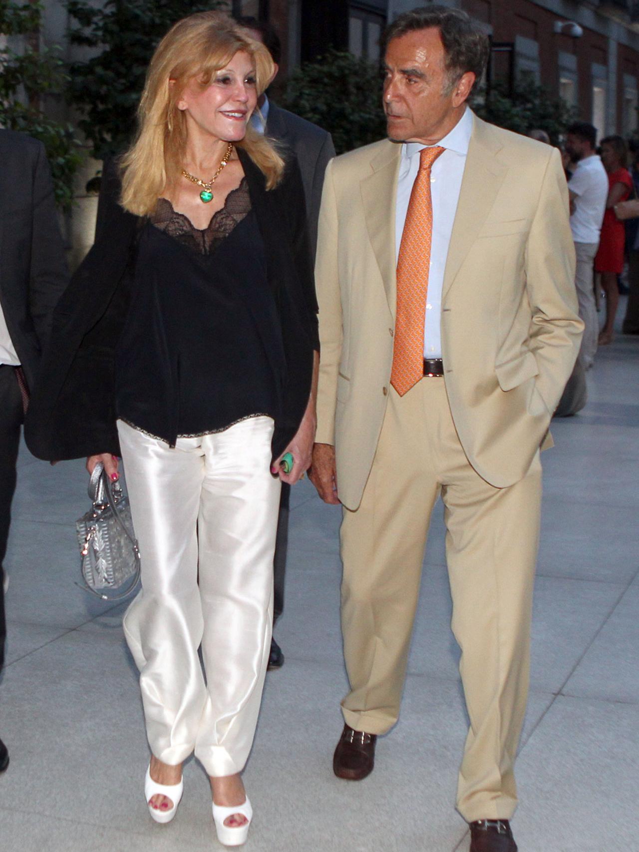 Tita Cervera y Manuel Segura.