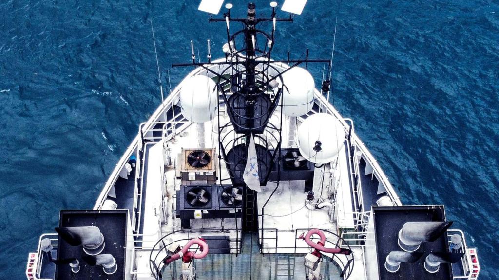 Starlink en un barco.