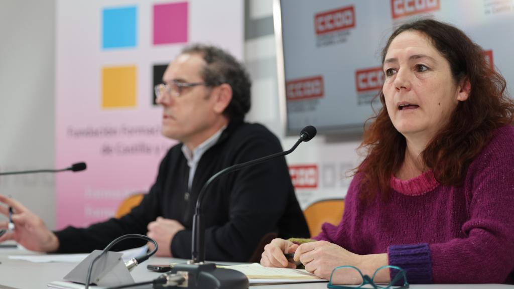 La secretaria de Formación y Política Industrial de CCOO Castilla y León, Carmen Álvarez, en una imagen de archivo.