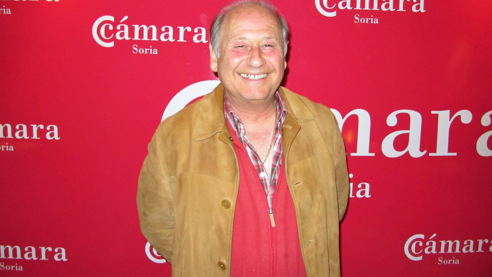 Vidal Gil en una imagen cedida por la Cámara de Comercio de Soria