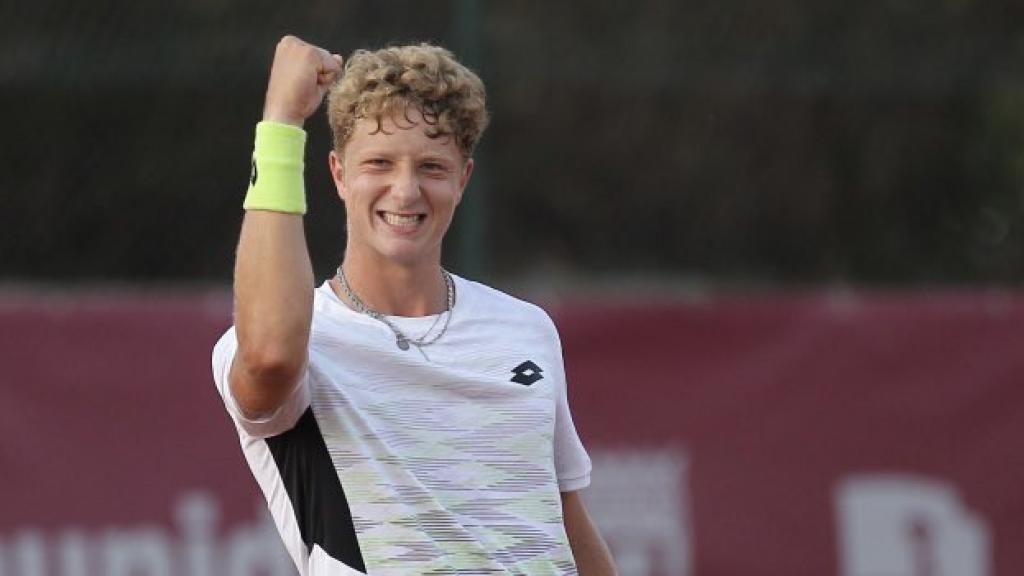 Martín Landaluce, en el Challenger de Madrid