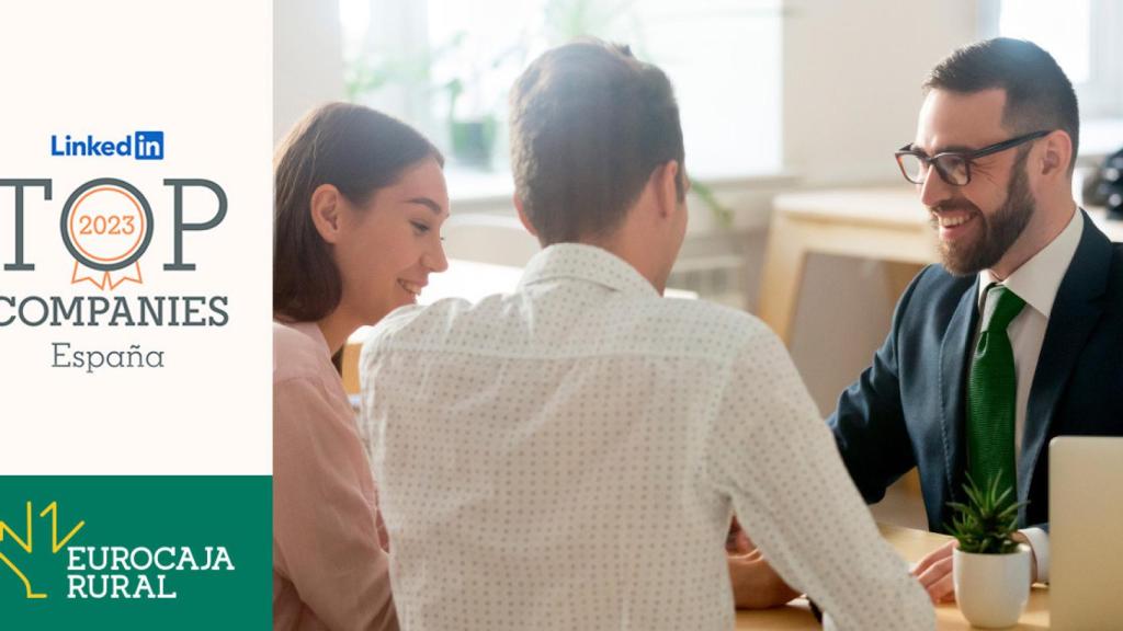 Eurocaja Rural, en el top ten de la lista anual 'LinkedIn Top Companies'