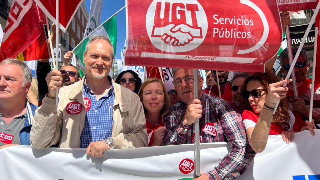 Huelga de funcionarios de Justicia. Foto: UGT CLM.