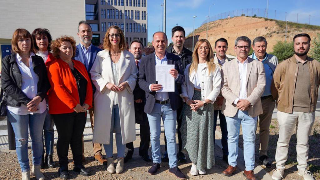 Alberto Rojo presenta su candidatura. Foto: PSOE Guadalajara.
