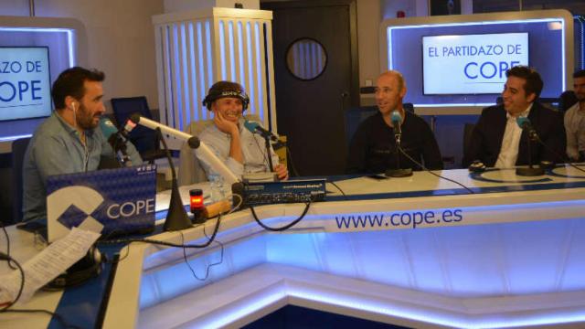 Programa deportivo ‘El Partidazo’ de COPE con Juanma Castaño.
