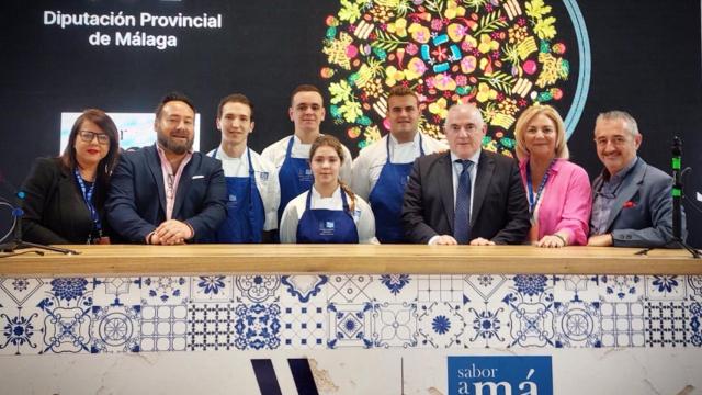 La Diputación provincial y su marca Sabor a Málaga, reconocidas como Mejor Institución durante la celebración del 36ª Salón de Gourmets.