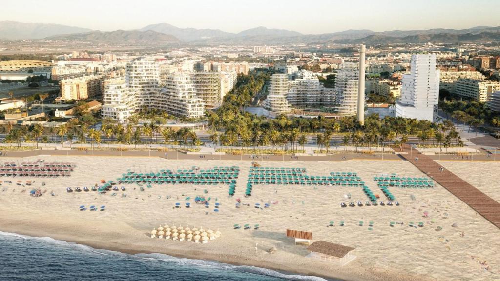 Imágenes del desarrollo de La Térmica, en Málaga.
