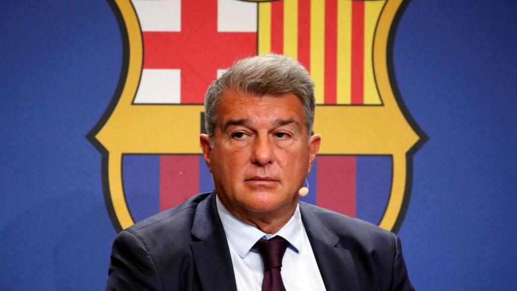 Joan Laporta, presidente del Barcelona