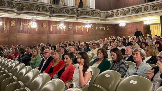 Asistentes al estreno del documental ‘O sarcoma día a día’.