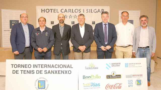 Presentación del torneo M25 de Sanxenxo.