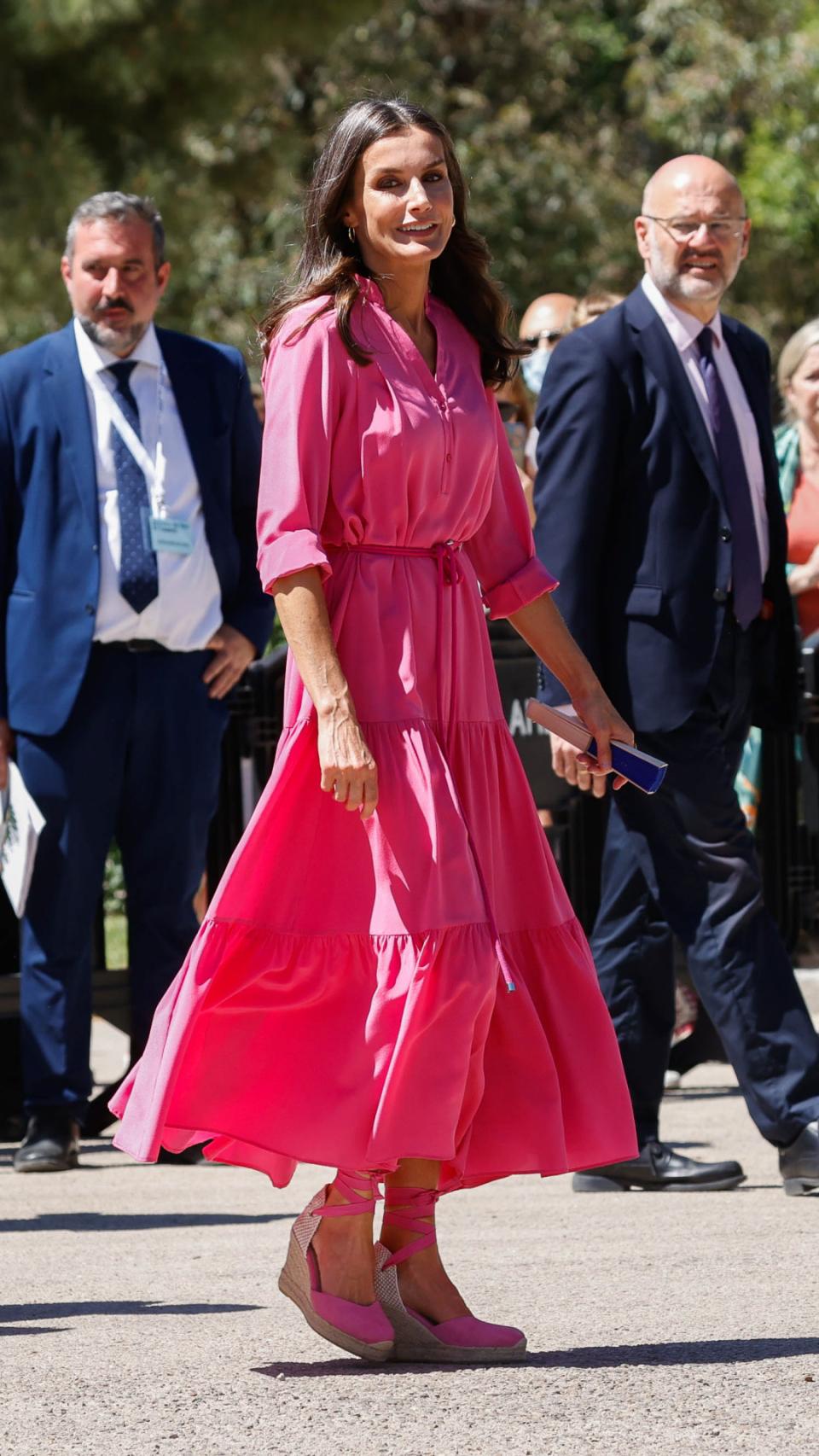 La Reina Letizia en la pasada Feria del Libro.