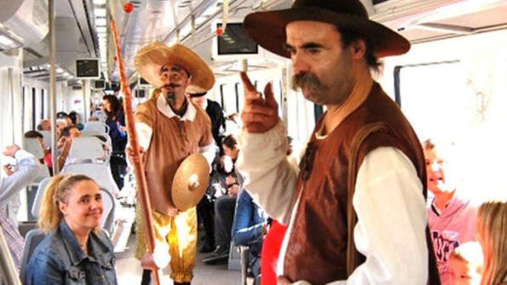 El Tren de Cervantes de Madrid.