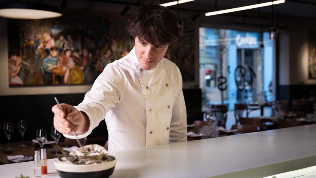 Jordi Cruz en Ten's Tapas Restaurant.