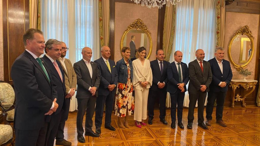 Reunión de las Cámaras de Comercio en Pamplona.