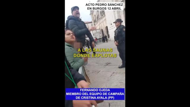 Vídeo compartido por Ana Sánchez en su Twitter