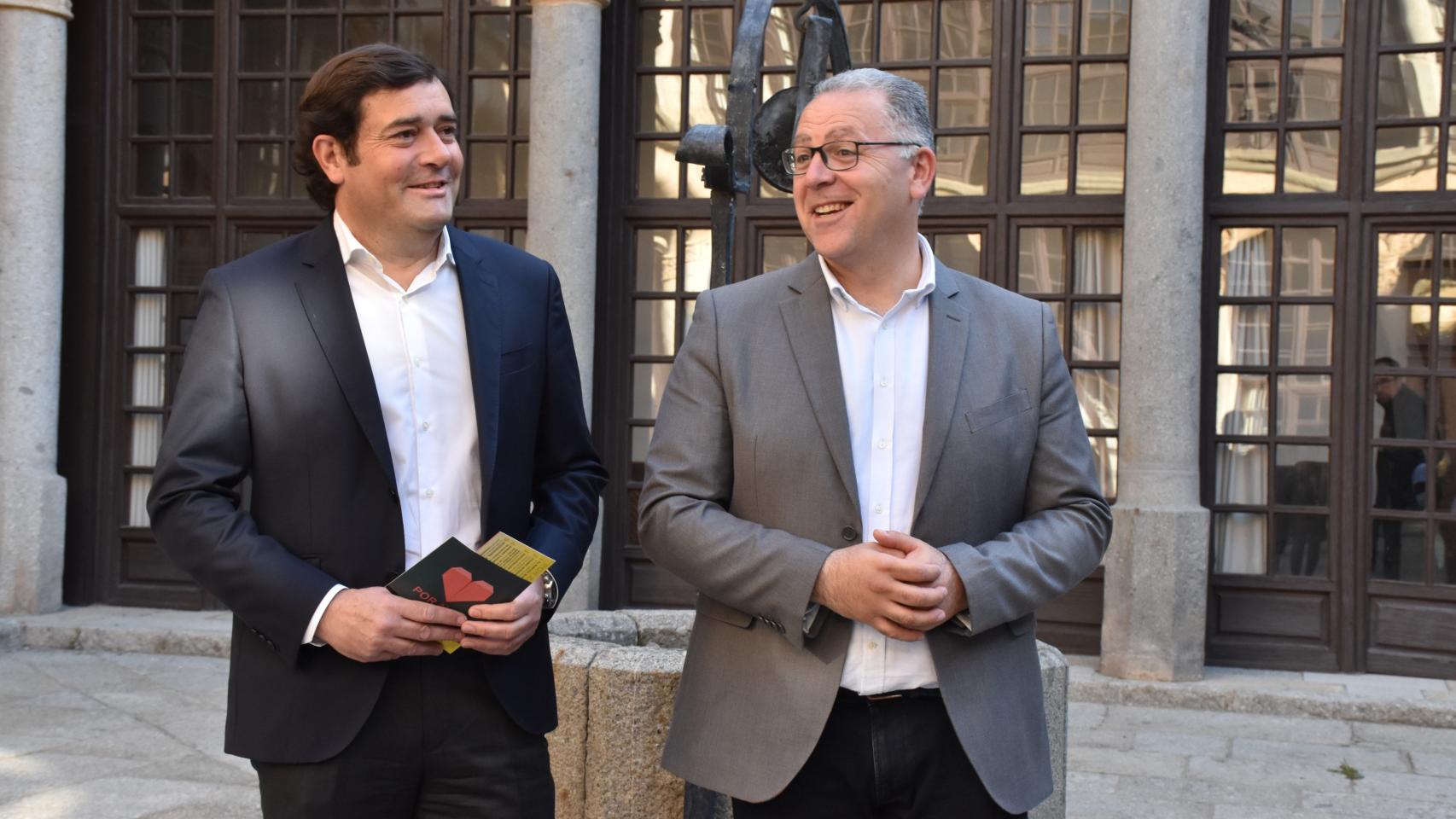 Ángel Macías y Jesús María Prada