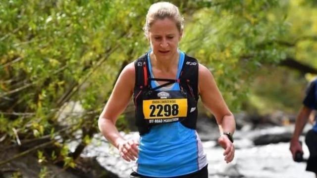 Joasia Zakrzewski, durante una de las pruebas.