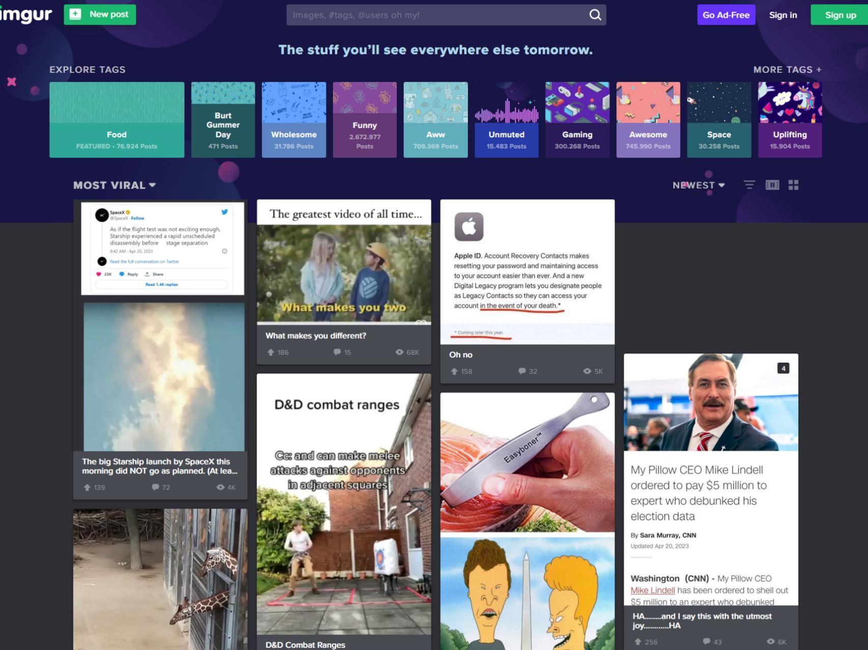 Imgur es uno de los servicios más populares para subir imágenes