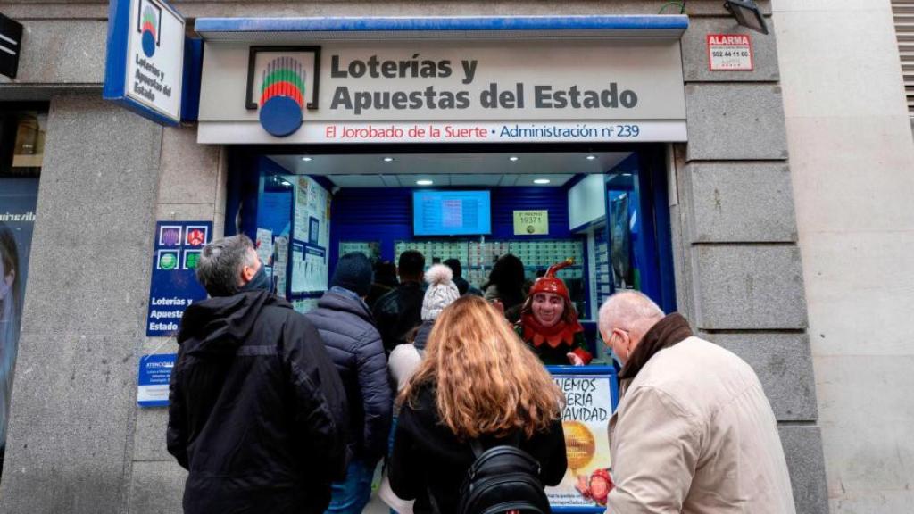 Una administración de lotería.